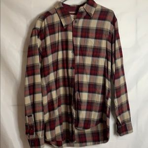 Plaid long sleeve